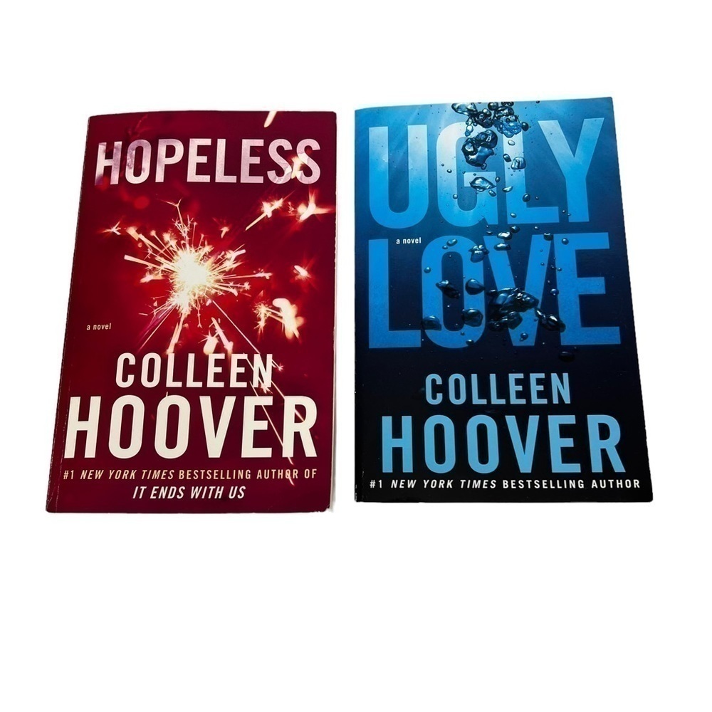 Colleen Hoover Fiction Novels Lot/2 Trade Paperbacks Contemporary Women/Romance